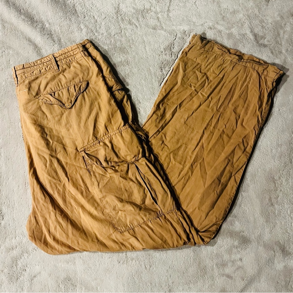 Maison Margiela MM6 Brown Lightweight Cargo Pants 32 X 30